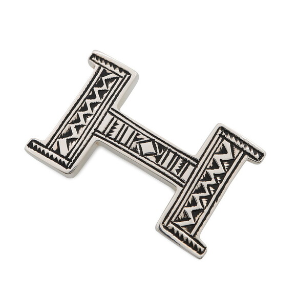 HERMES Silver Belt - Picture 1 of 10